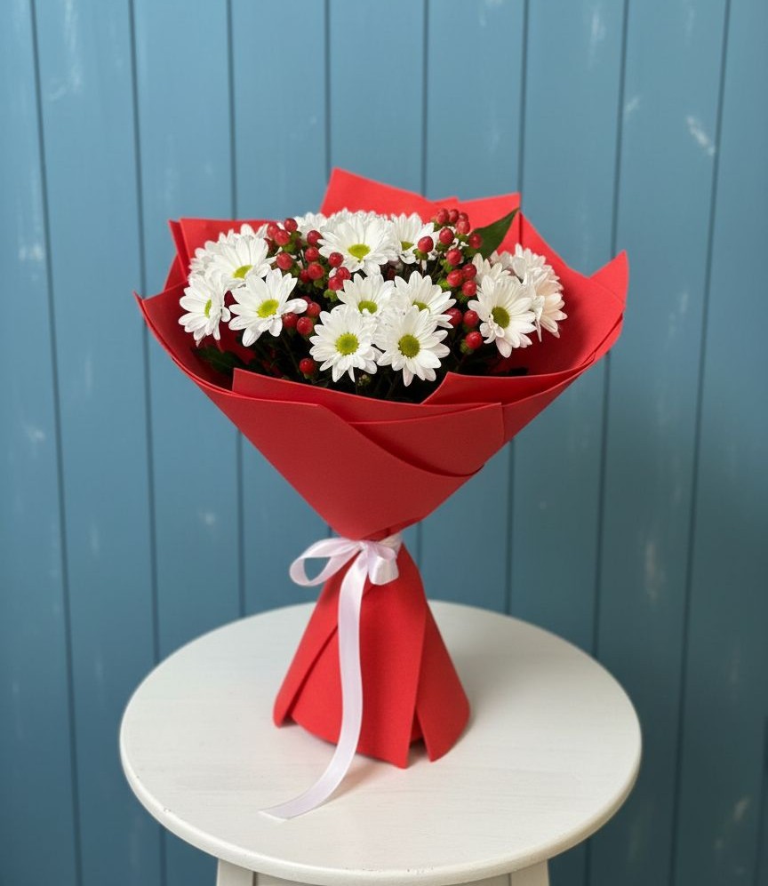 Букет цветов из: Хризантемы в Старой Ситне