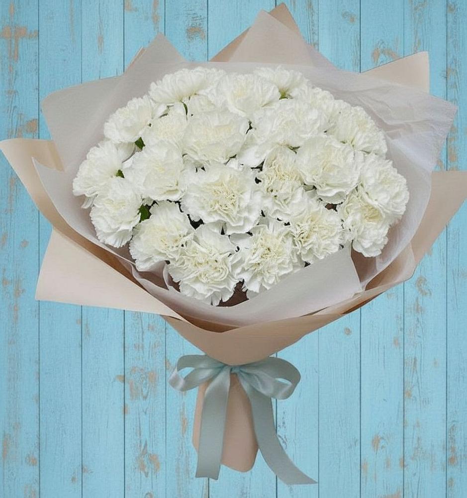 Букет цветов из: Гвоздики в Старой Ситне