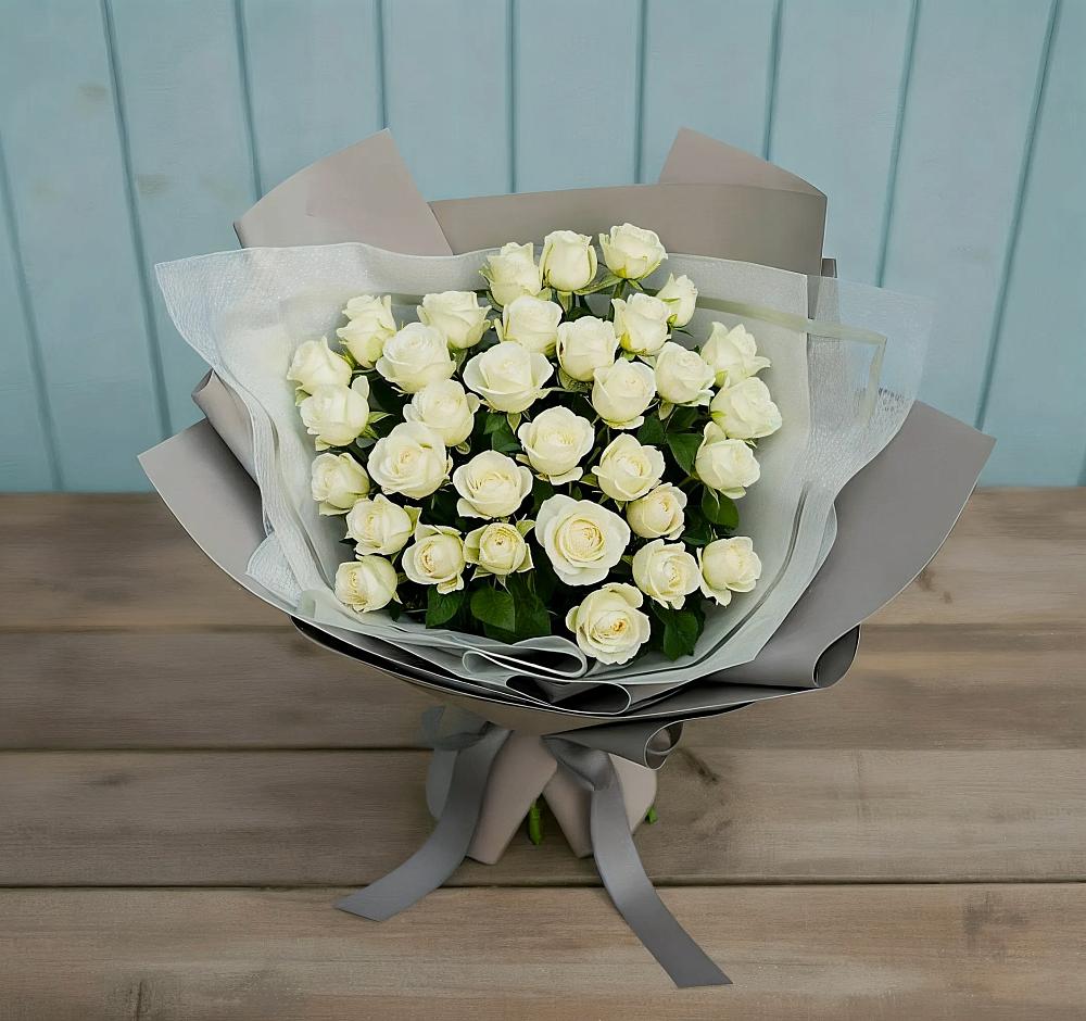 Букет Белоснежная нежность в Старой Ситне