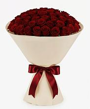 Букет 101 Бордовая роза Блэк Бакарра в Старой Ситне