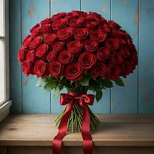 Букет Красные розы Блэк Меджик в Старой Ситне