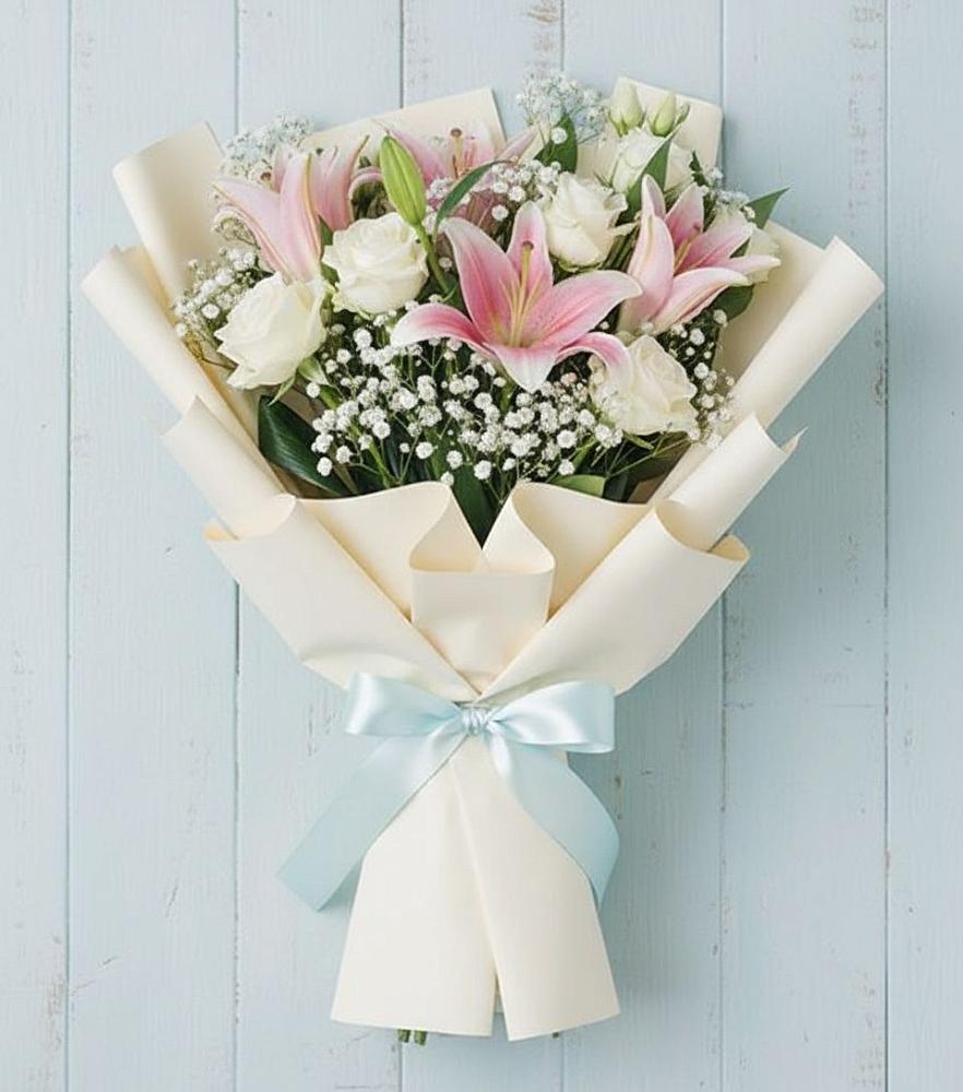 Букет цветов из: Лилии в Старой Ситне