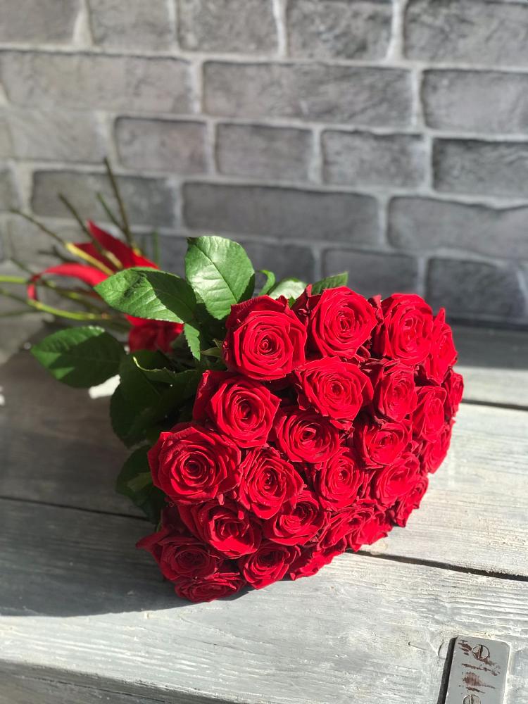 Букет Красные розы Фридом в Старой Ситне