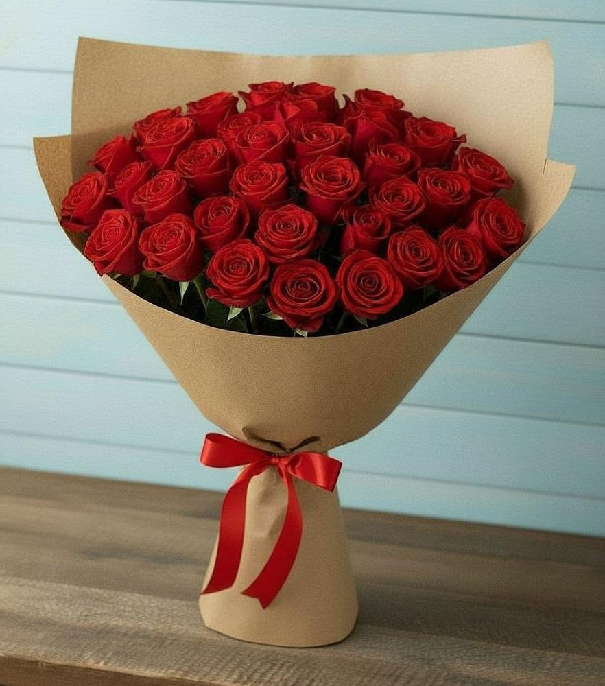 Букет Красные розы Милано в Старой Ситне