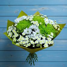 Букет цветов из:  Хризантемы в Старой Ситне