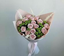 Букет цветов из:  Розы и Хризантемы #REPLACE_PRED# Старой Ситне