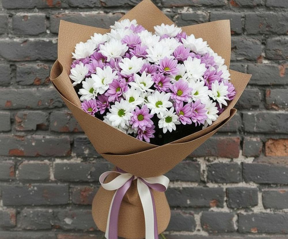 Букет цветов из: Хризантемы в Старой Ситне