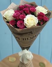 Букет цветов из:  Розы #REPLACE_PRED# Старой Ситне