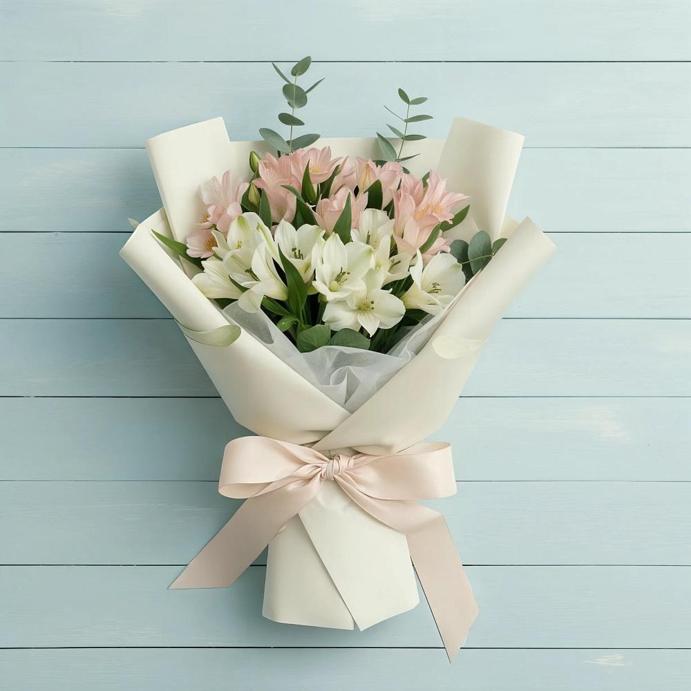 Букет цветов из: Альстромерии в Старой Ситне