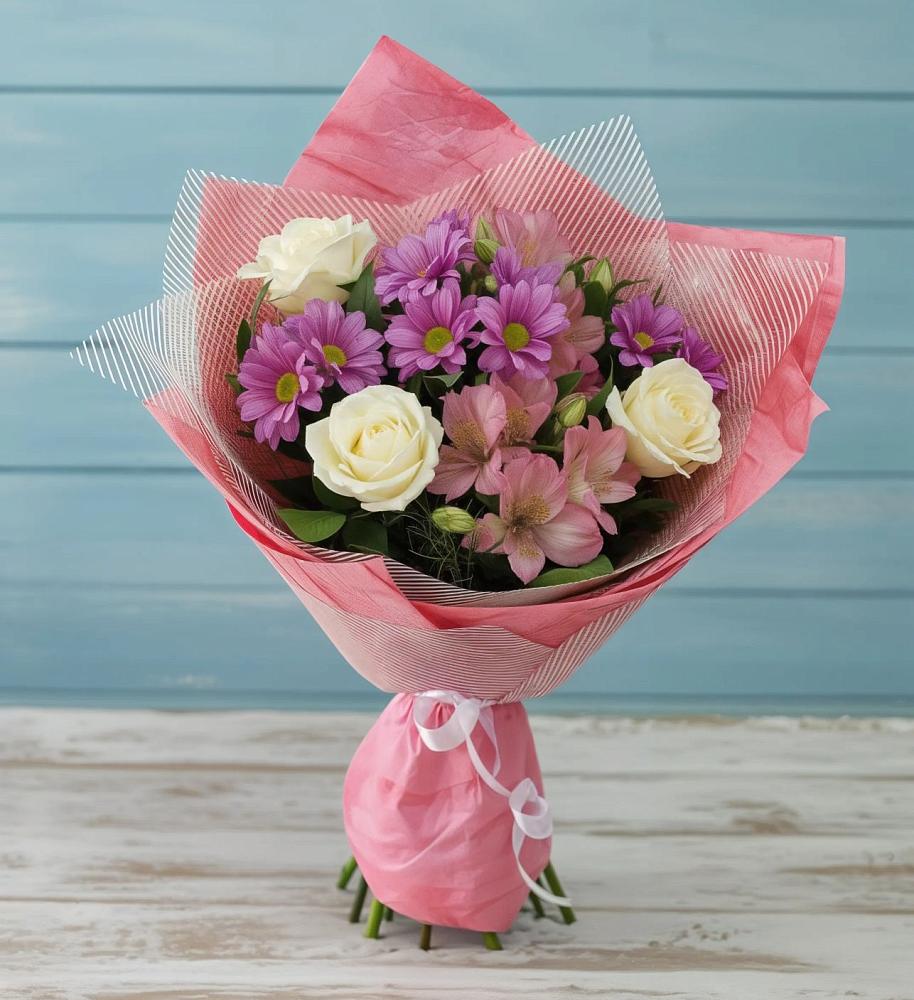 Букет цветов из: Герберы в Старой Ситне