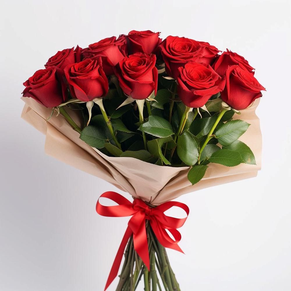 Букет 11 Красных роз Эдлесс Лав в Старой Ситне