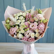 Букет цветов из:  Альстромерии и Розы #REPLACE_PRED# Старой Ситне